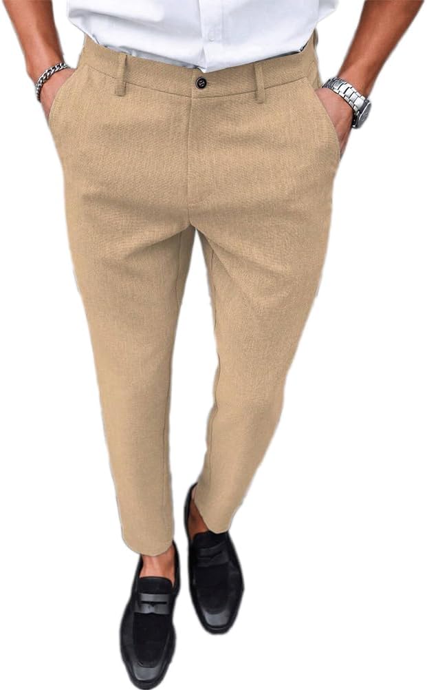 Chino Pantalon Homme Taille Haute AnnÃ©e 50 Chino Homme Oanviso