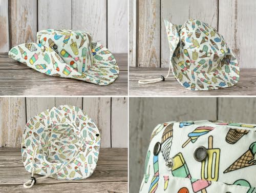 Image of Wide Brim Bucket Hat for Women Girl Men Boy