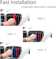 Vista 6 de Lanyun - Tiras para parrilla de BMW