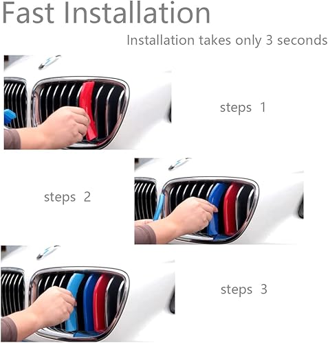 Miniatura 6 de Lanyun - Tiras para parrilla de BMW