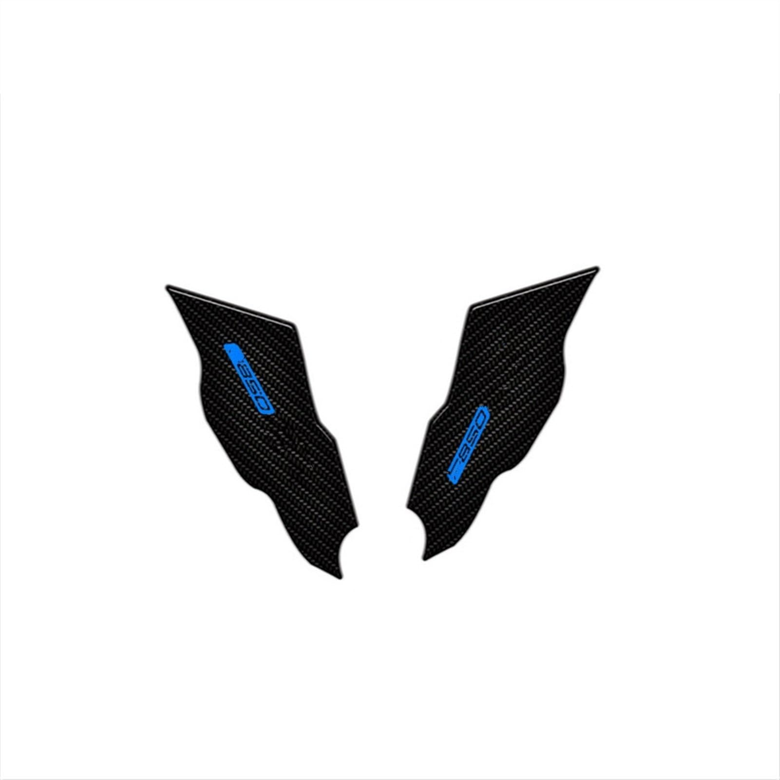 Motorcycle Tank Pad Decal Side Traction Sticker for F750GS F 750GS F850GS 850GS 2018 2019 Carbon-Look(Color10)