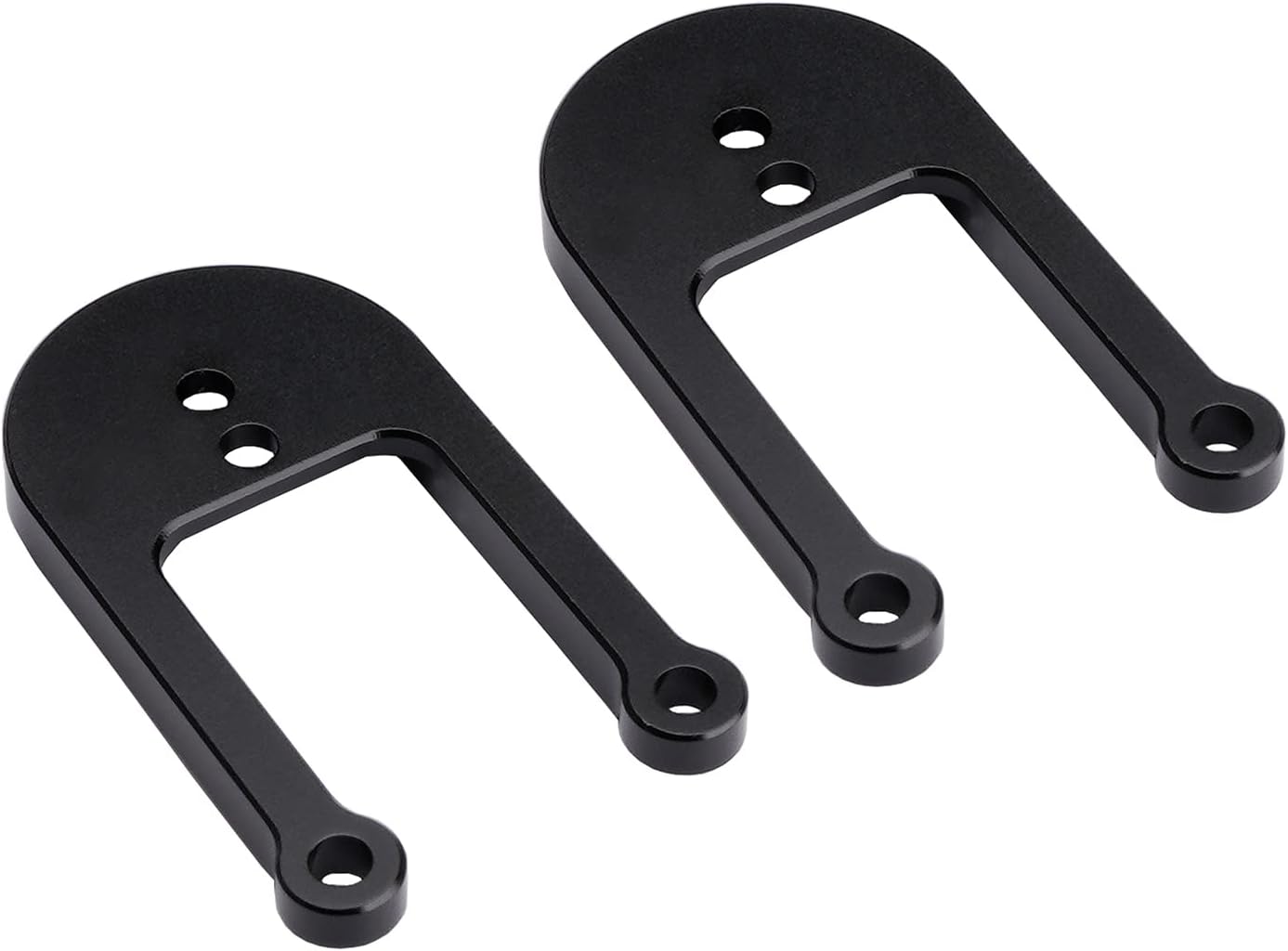 2pcs Aluminum Front/Rear Shock Tower Hoops Bracket Mount for 1/10 RC CAR RC4WD Gelande II Chassis (Front Shock Hoops)