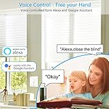 LoraTap Interruptor Persianas WiFi  Rel   de Persianas Temporizador Inteligente para Cortina El  ctrica  Control Remoto por Tel  fono  Compatible con Alexa y Google Home para Control de Voz  300W