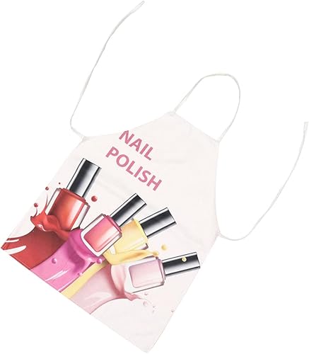 Miniatura 5 de DOITOOL Delantales divertidos para mujer, delantal de trabajo de algodón, con cuello ajustable