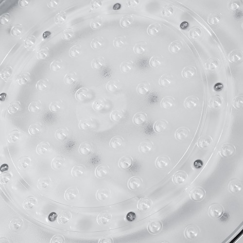 Chuveiros fixos de 8 pol, Chuveiros fixos para banheiros, Chuveiros com luz LED Troca automática par