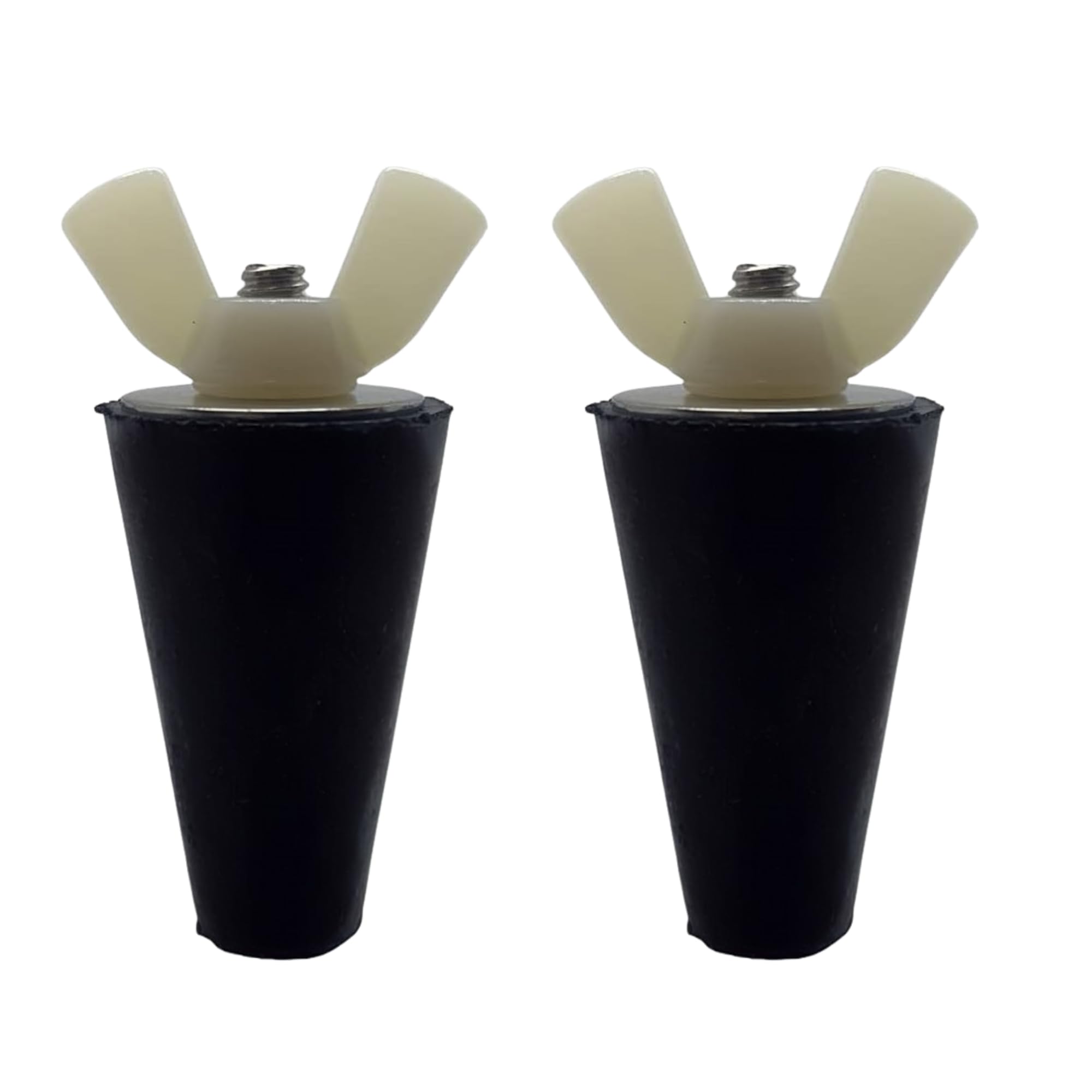 Lamprey Hardware #1-5 Universal Rubber Winter Plug for 1/2 inch to 1 inch Holes - Tapered Variety Multipurpose LHTP15 (2)