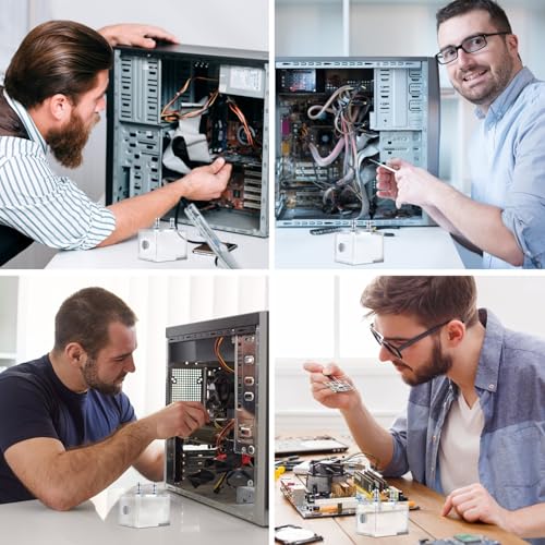 Tanque refrigeración líquida PC con bomba de acrílico resistente para CPU 6