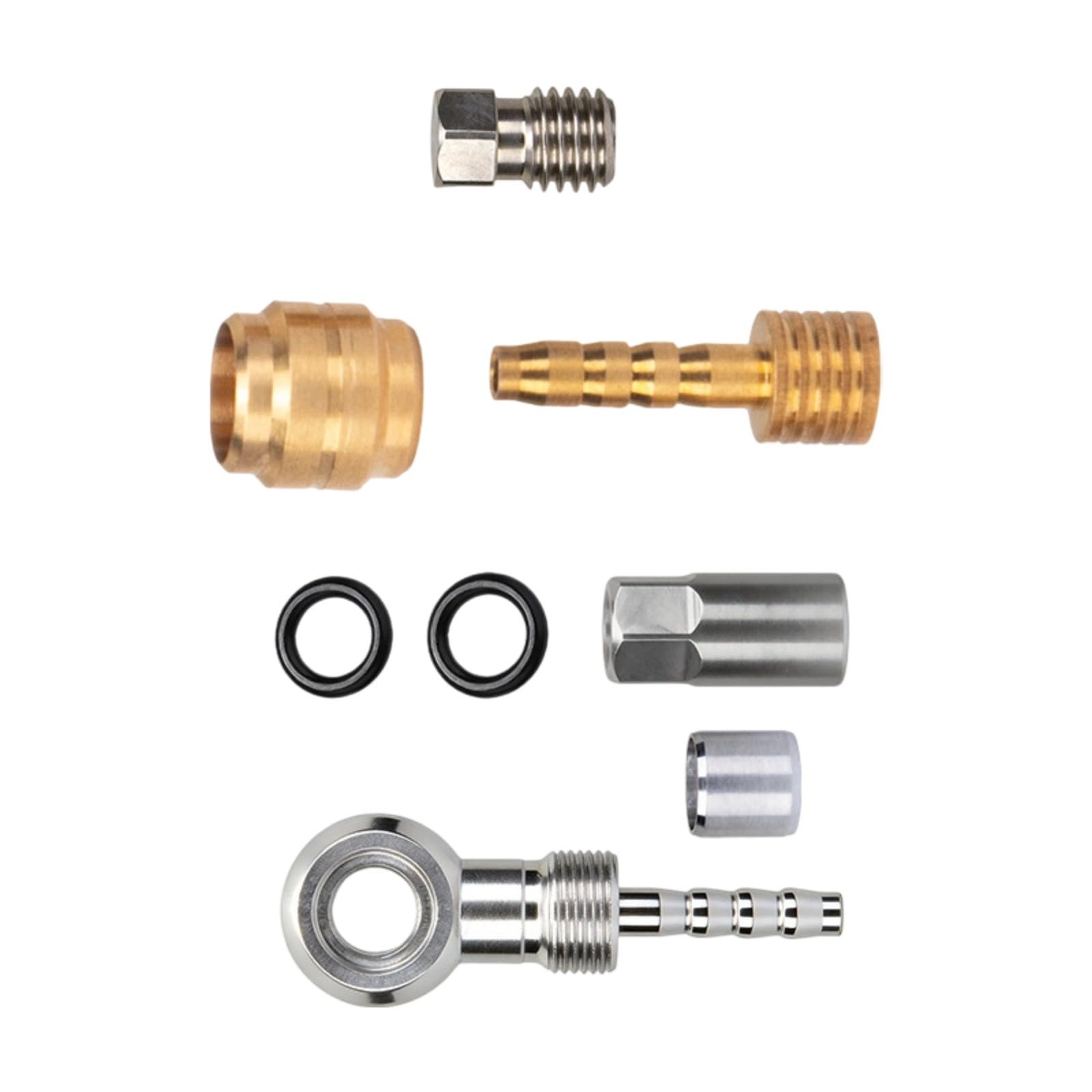 Zbiianxer Type C Oil Needle Shifter Calipers Levers Bolt Replacement Hydraulic Hose Fitting Insert Disc Brake Hose Adapters Bike Cable End Connector Banjo Set
