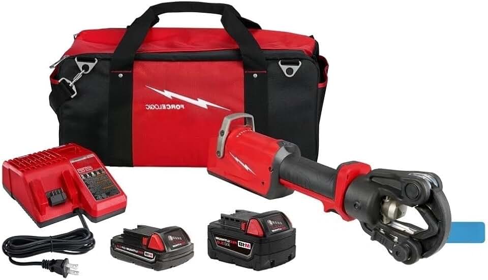 New 2876-22 for Milwaukee M18 11T Practical Crimper Kit Red/Black