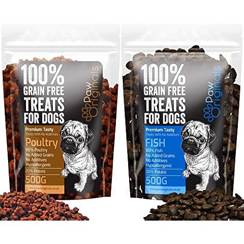 Grain Free Dog Training Treats 1KG Pack Cover