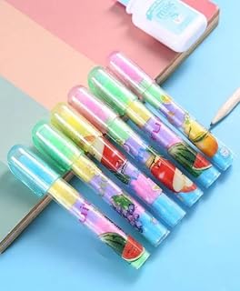 أستيكة قلم بتصميم لطيف للبنات - مجموعة مكونة من 4 تصميمات متنوعة، ألوان عشوائية