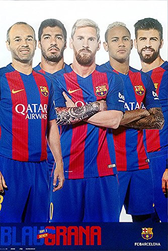 リオネル・メッシ FCバルセロナ ポスター Amazon.co.jp: FCバルセロナ – スポーツポスター/印刷( The Star