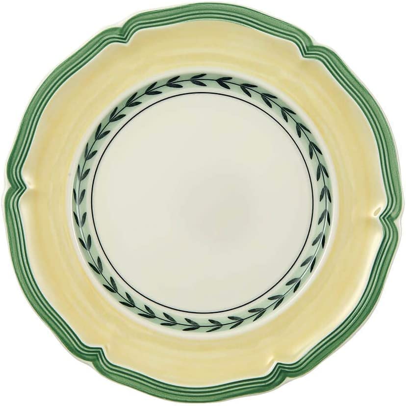 Villeroy & Boch French Garden Vienne 1022832660 Lot de 6 assiettes à pain et 4 pailles en acier inoxydable EKM Living