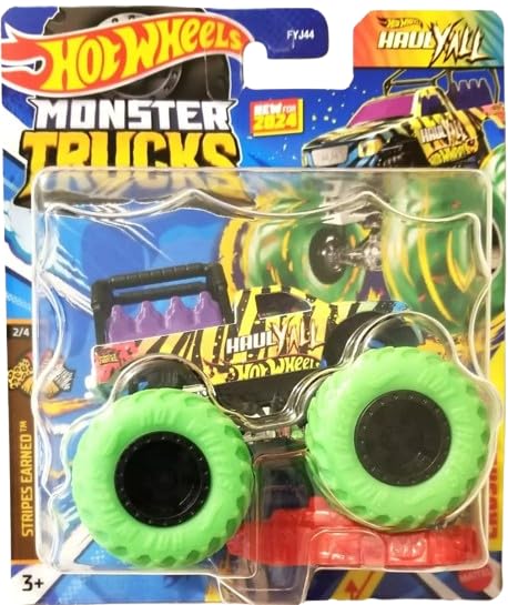 Amazon.com: Hot Wheels Monster Trucks Haul Y'all New for