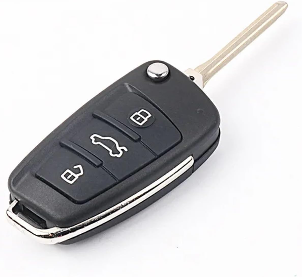 Compatible for JAC Car Flip Remote Key Compatible for J3 J4 J5 J6 S2 S3 S5 M3 M4 M5 Refine T6 T8 N25 N35 N-Series FOB(Type 4 Blade Right)