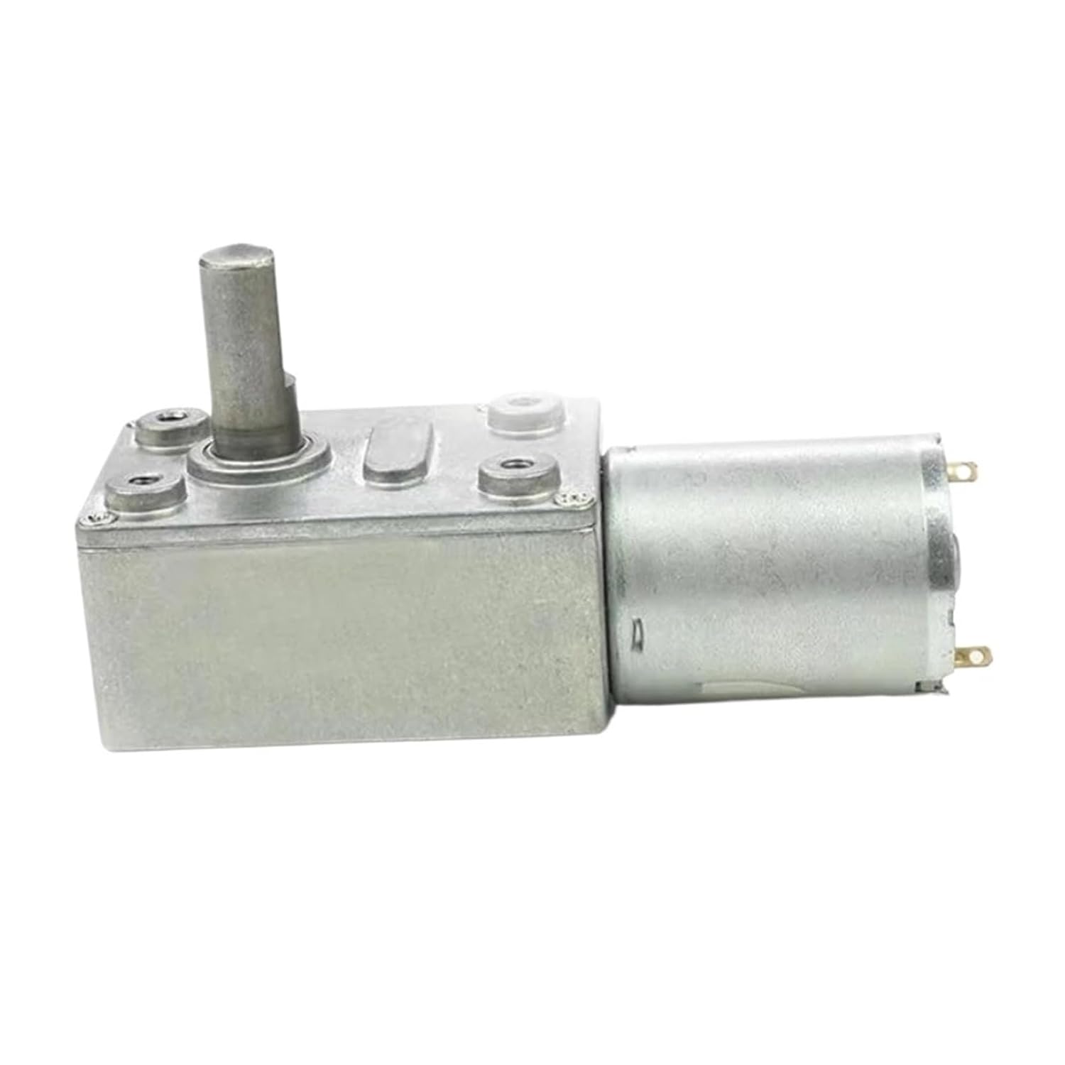 ZGY370 Worm Gear Motor JGY370 4632 DC 6V 12V 24V High Torque Worm Reversible Turbo Metal Geared Gear-Box Reducer(90RPM_12V)