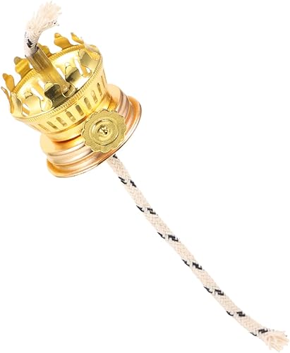 Miniatura 8 de 1 Unidades de accesorios de lámpara de queroseno lámpara de queroseno mecha lámpara de aceite titular de la chimenea mechas de luz reemplazo de