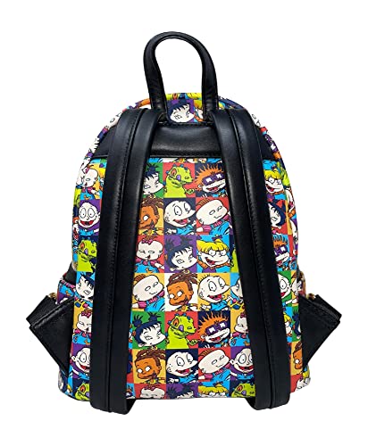 Loungefly The Rugrats Allover Print Nickelodeon Womens Double Strap Shoulder Bag Purse3