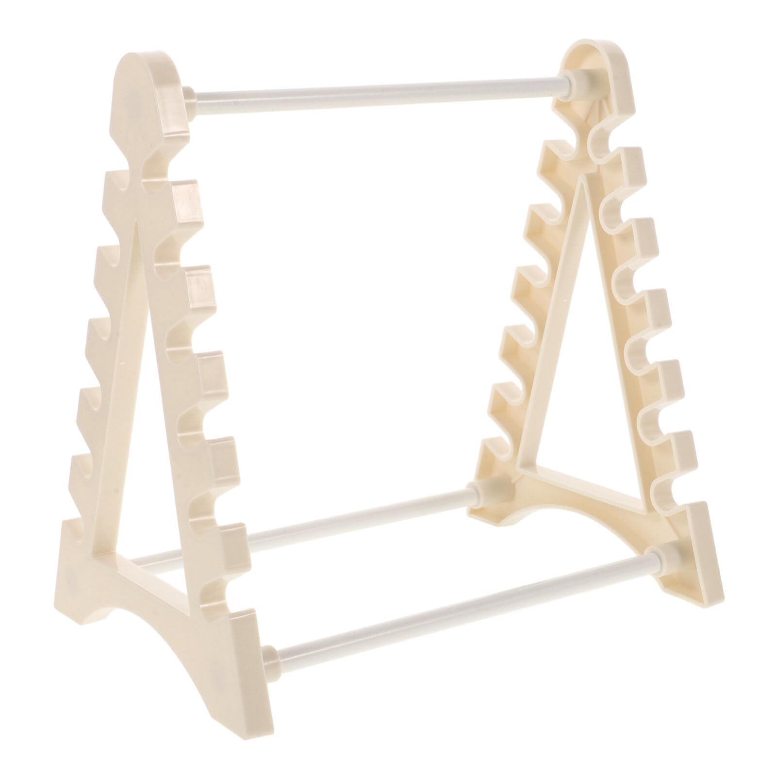 MUCKLILY Ladder Pipette Rack Pipettes Pipette Storage Rack Experiment Pipette Rack Pipette Holder Plastic Pipette Stand Sampling Pipette Rack Experiment Pipette Stand White Pp