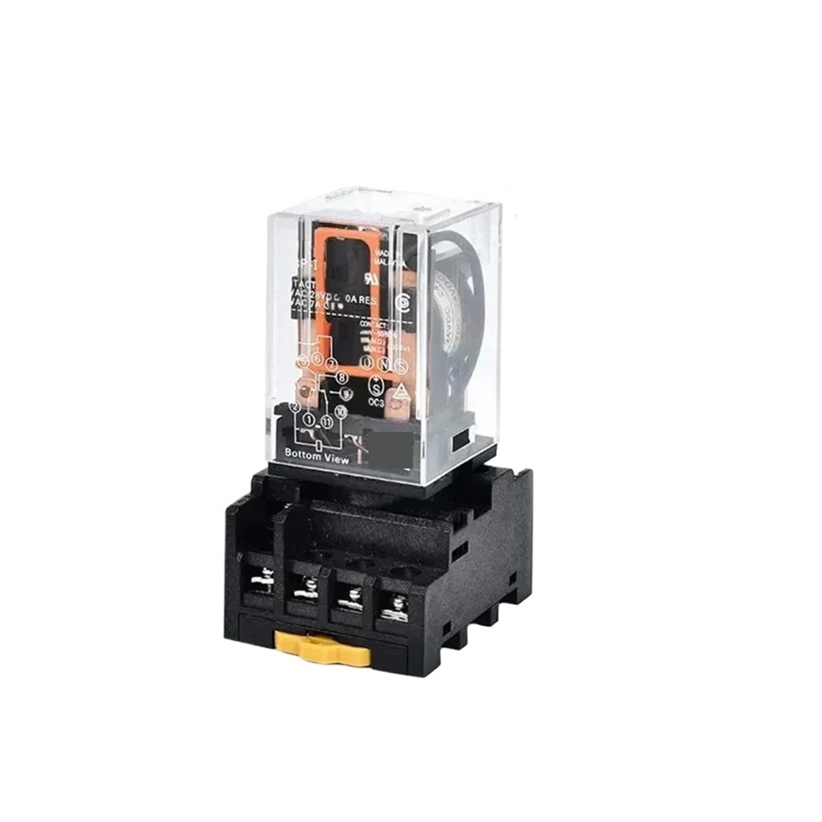 Relais MK2P-I DC24V à contact argenté pour une commutation électrique stable - 4