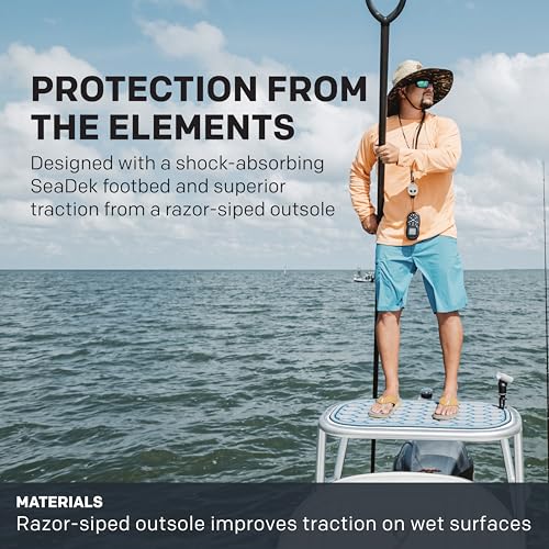 Grundens Species Sandal - Water Friendly Shoe & Wet Grip Sole, Ultra Cushioned Flip Flop, Gamefish Species Inspired4