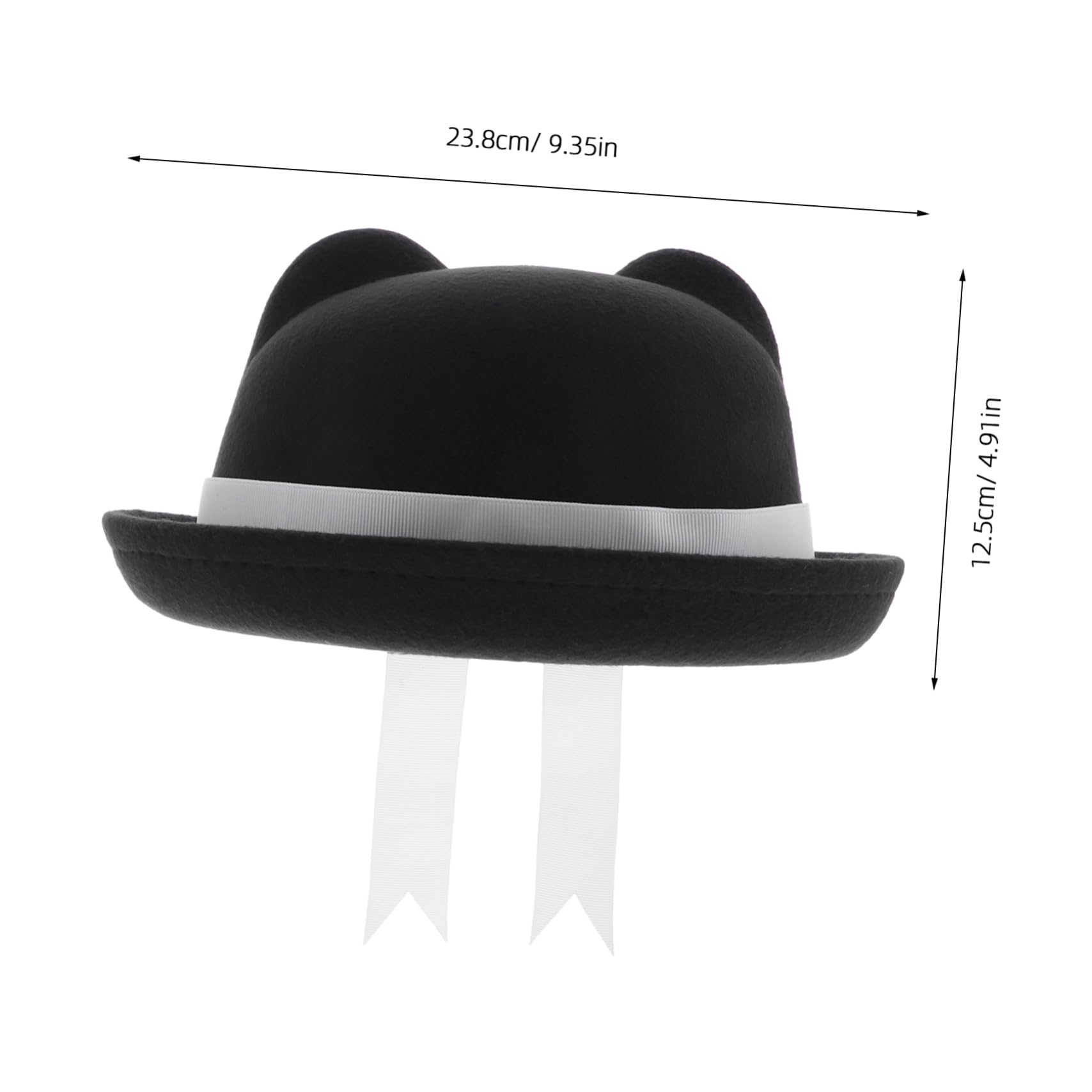 VANZACK Cat Ear Beret Ribbon Bow Plaid Hat Fashion Accessory for Boys and Girls