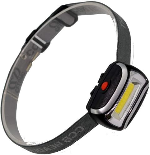 Miniatura 7 de Generic COB Lámpara de cabeza ultra brillante 3W LED lámpara de cabeza portátil Faros de camping para actividades al aire libre Negro Práctico y