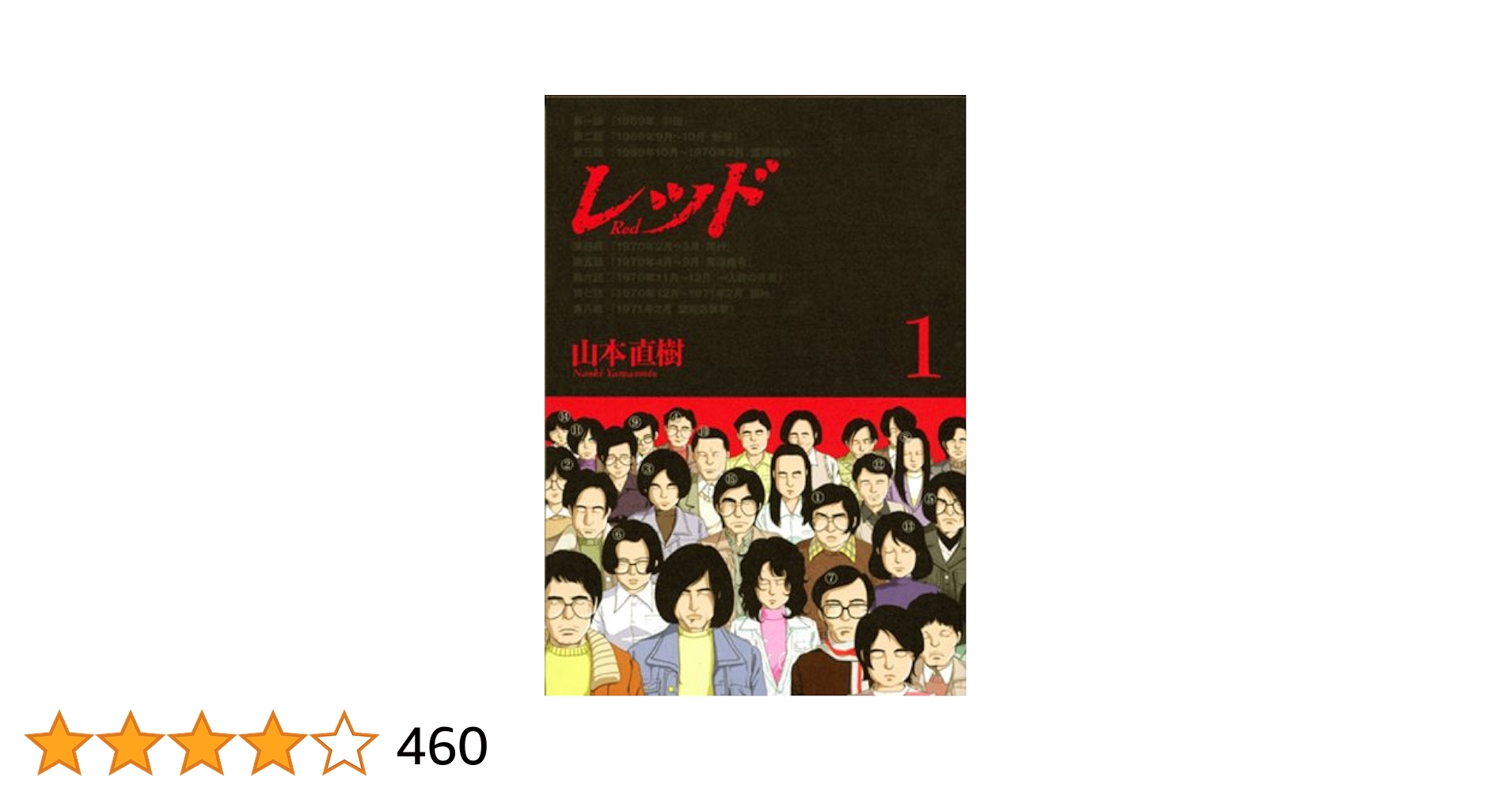 レッド　山本直樹 Amazon.co.jp: レッド 1969～1972（7） (イブニング