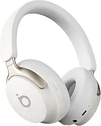 Fone de Ouvido Bluetooth 5.4, Headphone Bluetooth com Microfone, Cancelamento de Ruido ANC e ENC, Certificação Hi-Pure Audio, 40h de Reprodução, Ideal para Música, Jogos e Trabalho (Branco)