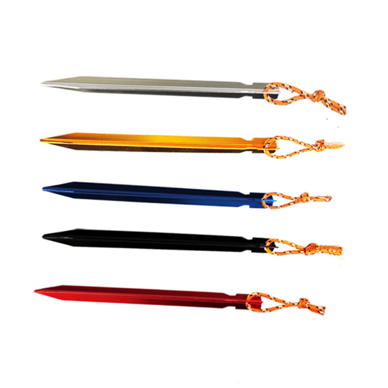 Amazon.co.jp: HANABASS スノーペグ 10本 砂 ペグ アルミ テント 雪 V