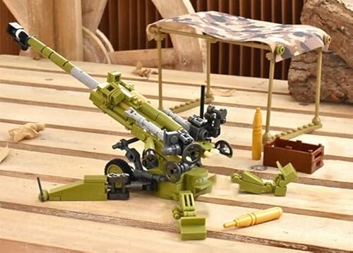General Jim's 155Mm Howitzer & Artillery Weapons Set 350 Quality Pieces Modular Building Block Bricks For For Toy Figures And Buildings Blocks War Sets For Teens And Adults #TOP1