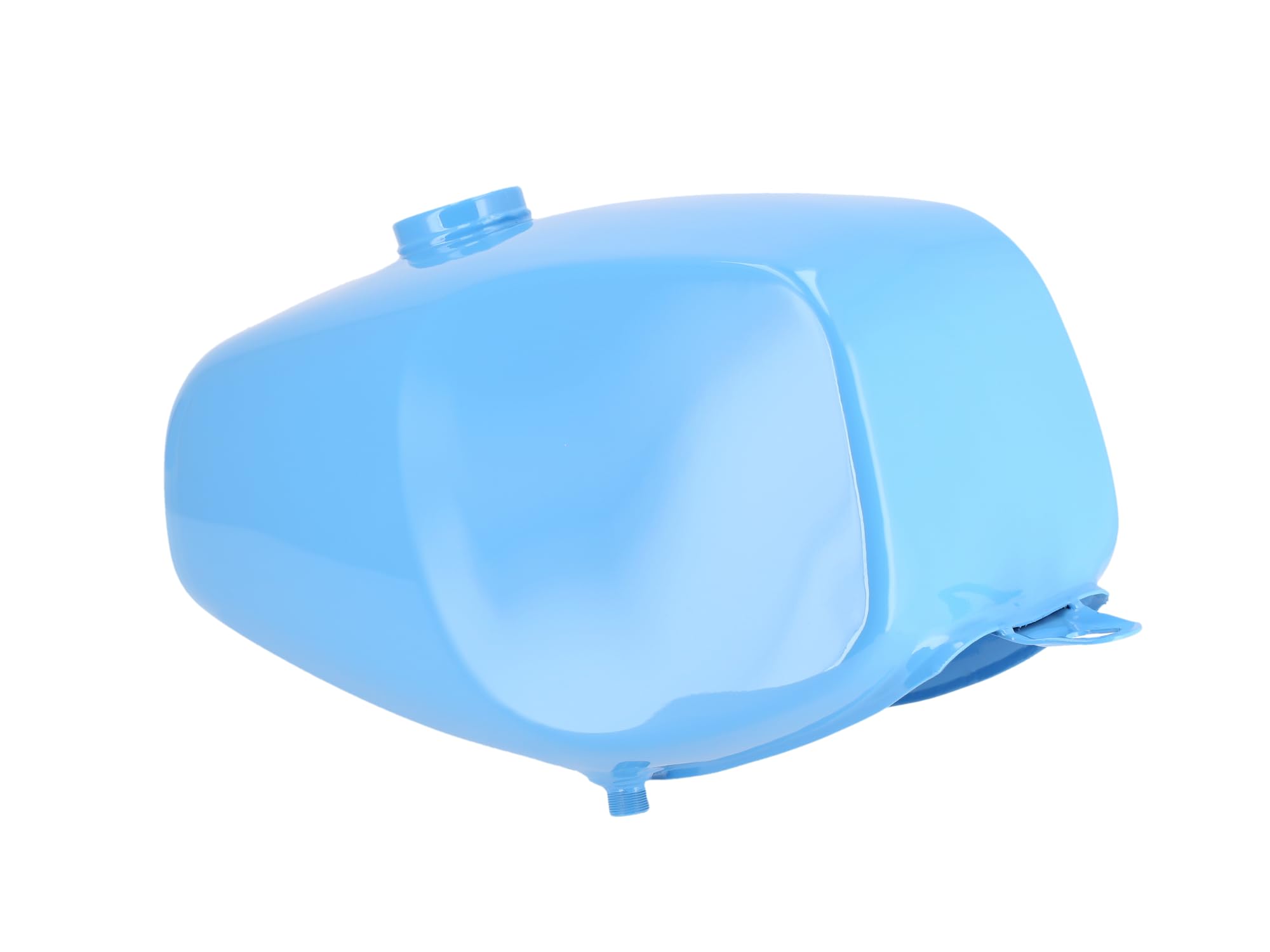 Set: Büffeltank + Seitendeckel, Hellblau RAL 5012 - für Simson S50