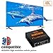HDMI Splitter, Sorthol 1 in 2 Out HDMI Splitter Audio Video Distributor 3D & 4K x 2K Box for HDTV, STB, PS3, PS4 Pro Blu-Ray DVD Player, Projector Etc