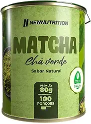 Chá Verde Matchá - 80g Natural - NewNutrition