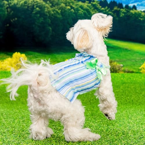 Camiseta sin Mangas para Perros de Tejido Transpirable Menta 5