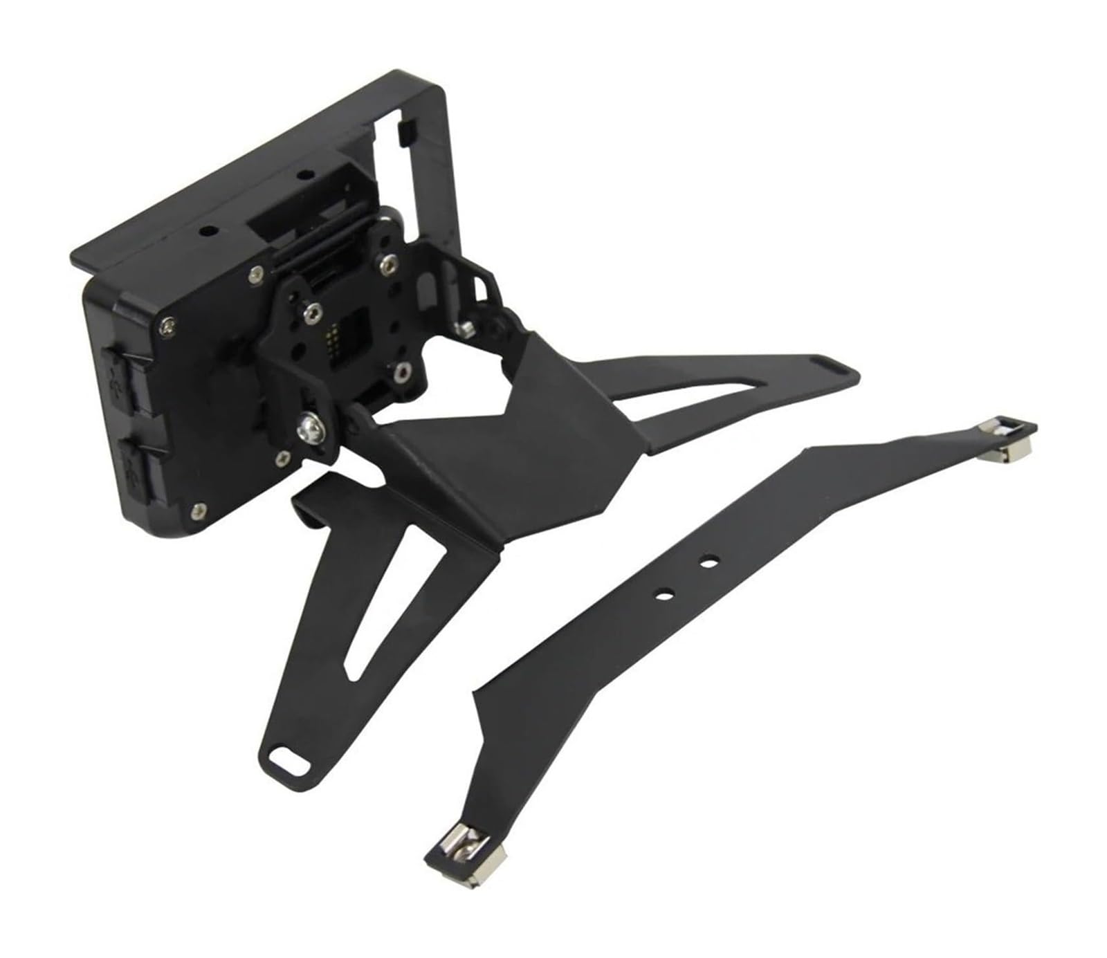 Manillar USB para Motocicleta para BMW para R 1200 RT 2009 Navegación Soporte Motocicleta GPS Navegador USB Carga Teléfono Montaje(Phone Bracket)