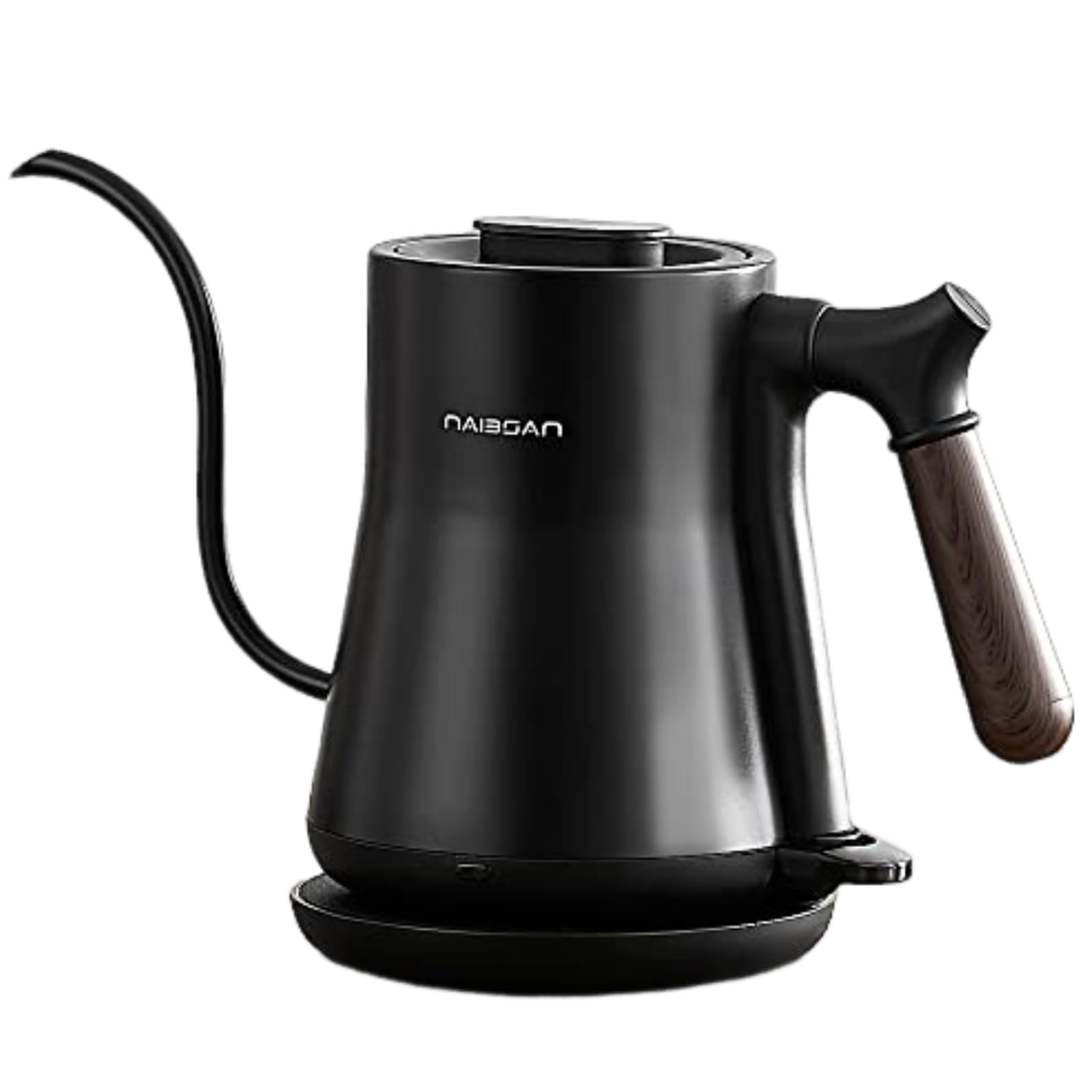 Naibsan Gooseneck Electric Kettle, 1000W Electric Tea Kettle for Pour-over Coffee & Tea, Stainless Steel Hot Water Kettle 0.8L Small Kettle, Auto Shut-Off & Boil Dry Protection, BPA Free