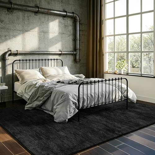 LIANLAM Washable Rug 9x12 Area Rugs for Living Room - & Ultra-Thin Vintage Large Area Rug