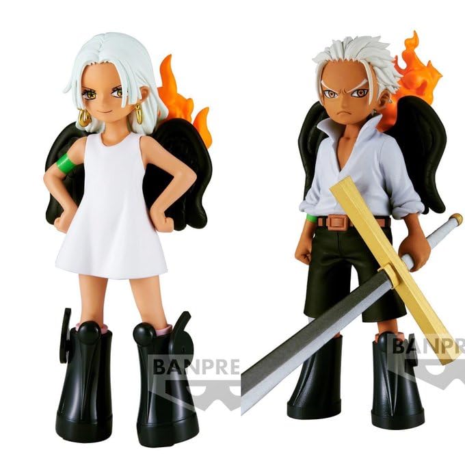 ワンピース DXF Sスネーク Sホーク フィギュア