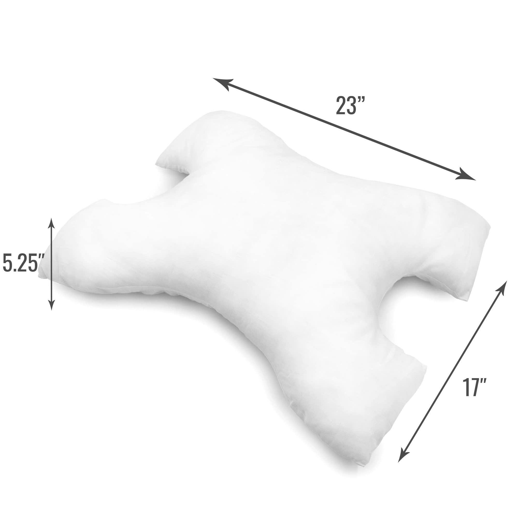 DMI CPAP Fiber Filled Sleep Aid Pillow, Suitable for All CPAP Masks