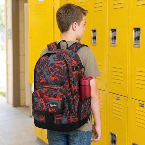 rickyh style School Backpack Travel Bag for Men & Women Lightweight College - 5