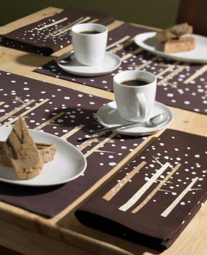 Now Designs ナプキン 4枚セット ブラウン 1494575a