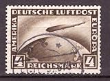 Mi.Nr.: 498 Briefmarken Deutsches Reich 1933, Mi.Nr. 498, Zeppelin Chicagofahrt, gestempelt (Mi.225 EUR)