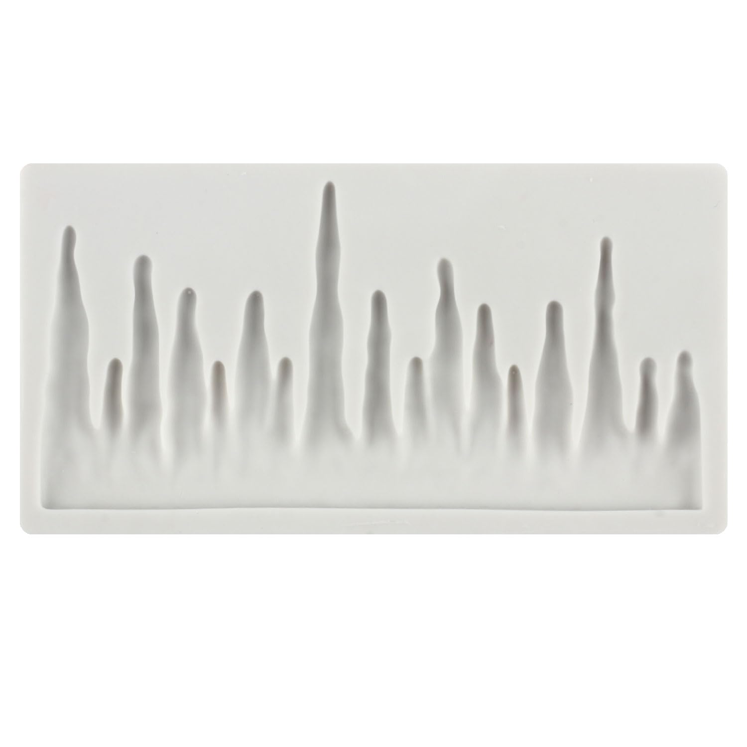 Sijiangmold Eiszapfen Fondantform Aus Silikon - Backform Für Kuchendekoration & Schokolade