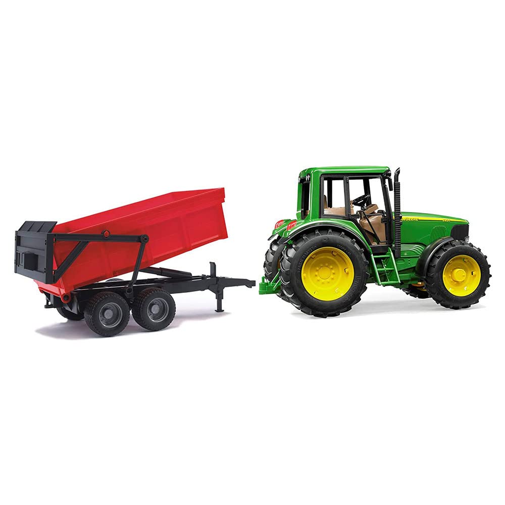 bruder 02057 - John Deere 6920 con rimorchio ribaltabile a cassone