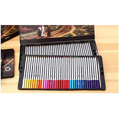 VIDOO Farbige Bleistift Set 24/48/72 Farben Malerei Zeichnung Kunst Liefert - 24