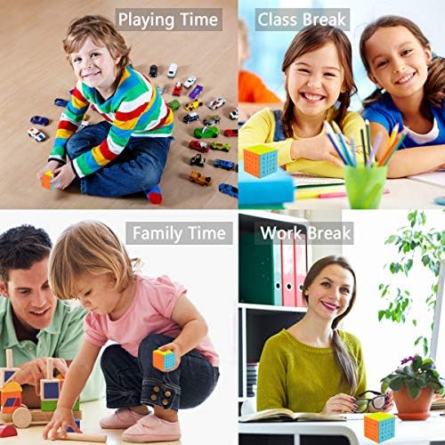 Cooja Cube 5x5, Stickerless Magic Cube 5x5x5 Speed Smooth Durable 3D Puzzle Cube Toy for Boys Girls