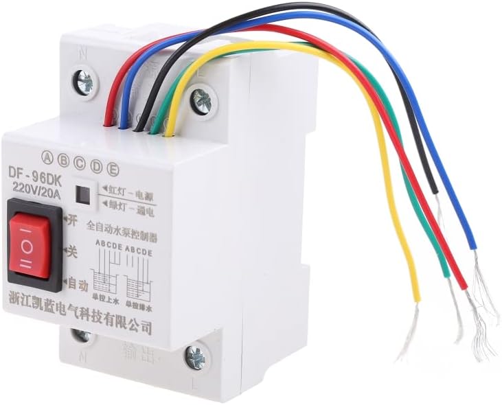 DF-96D Smart Automatic Water Level Controller 3m Sensor Probe Water Pump Tank Liquid Level Detector Switch - (Color: Type C)