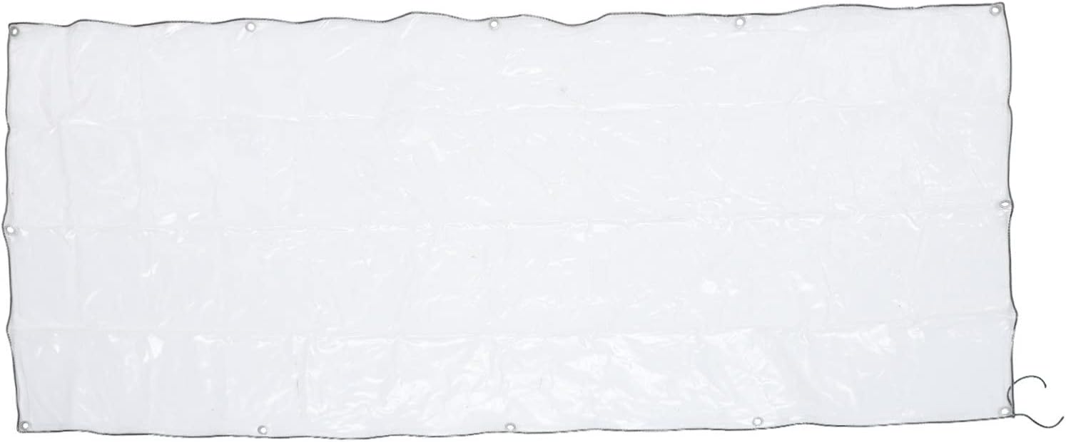 Tofficu Heavy Duty Waterproof Tarp Cover for Outdoor Use Wind-Resistant Pool Protection Sturdy Multi-Purpose Tarpaulin for Gardens and Balconies 10x12 Feet