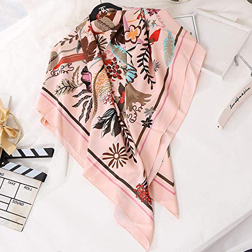 Foulard en soie doux de qualité supérieure écharpe carrée